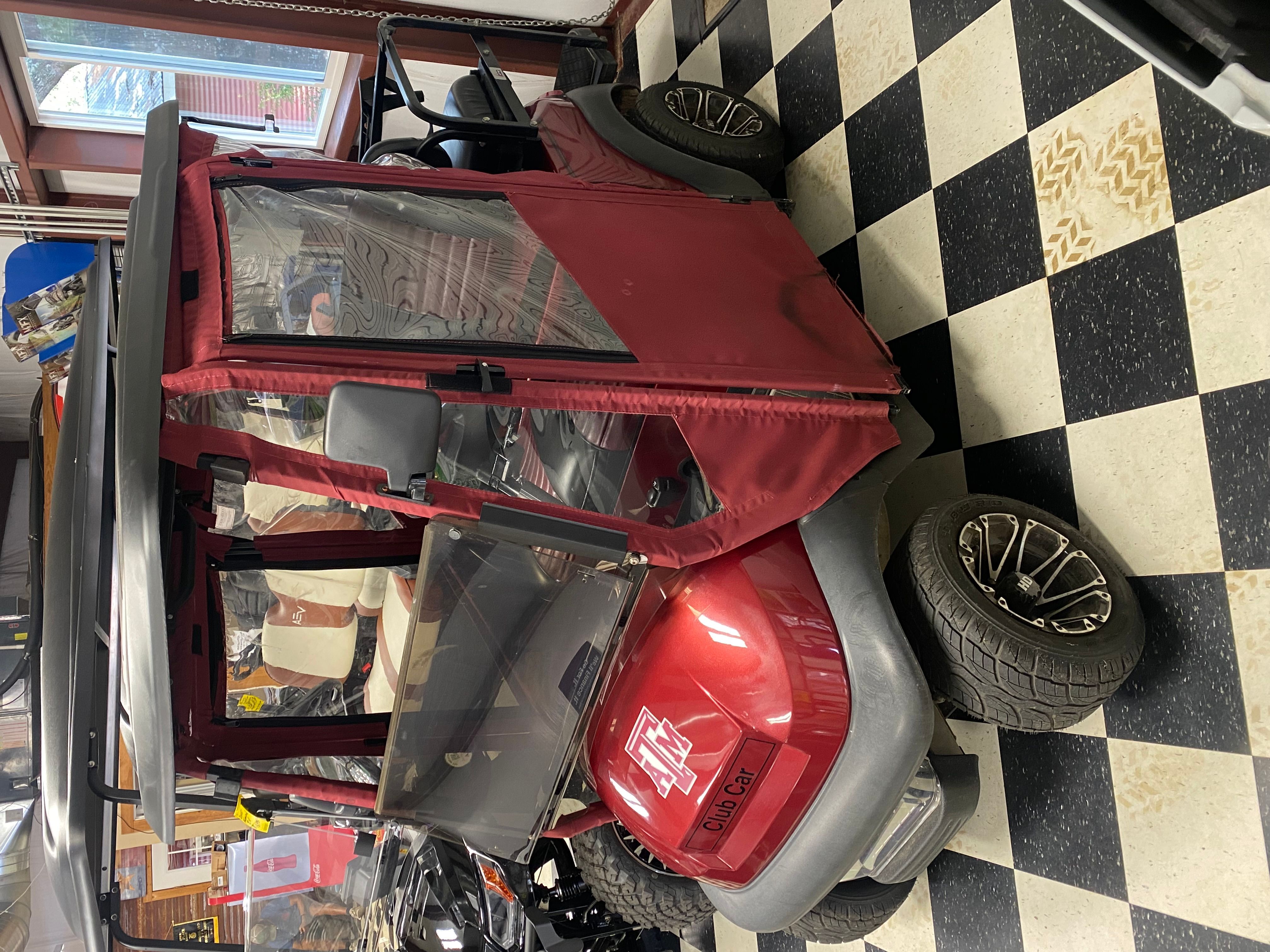 **SOLD** CALLING ALL A&M FANS!!! 2018 CUSTOM CLUB CAR