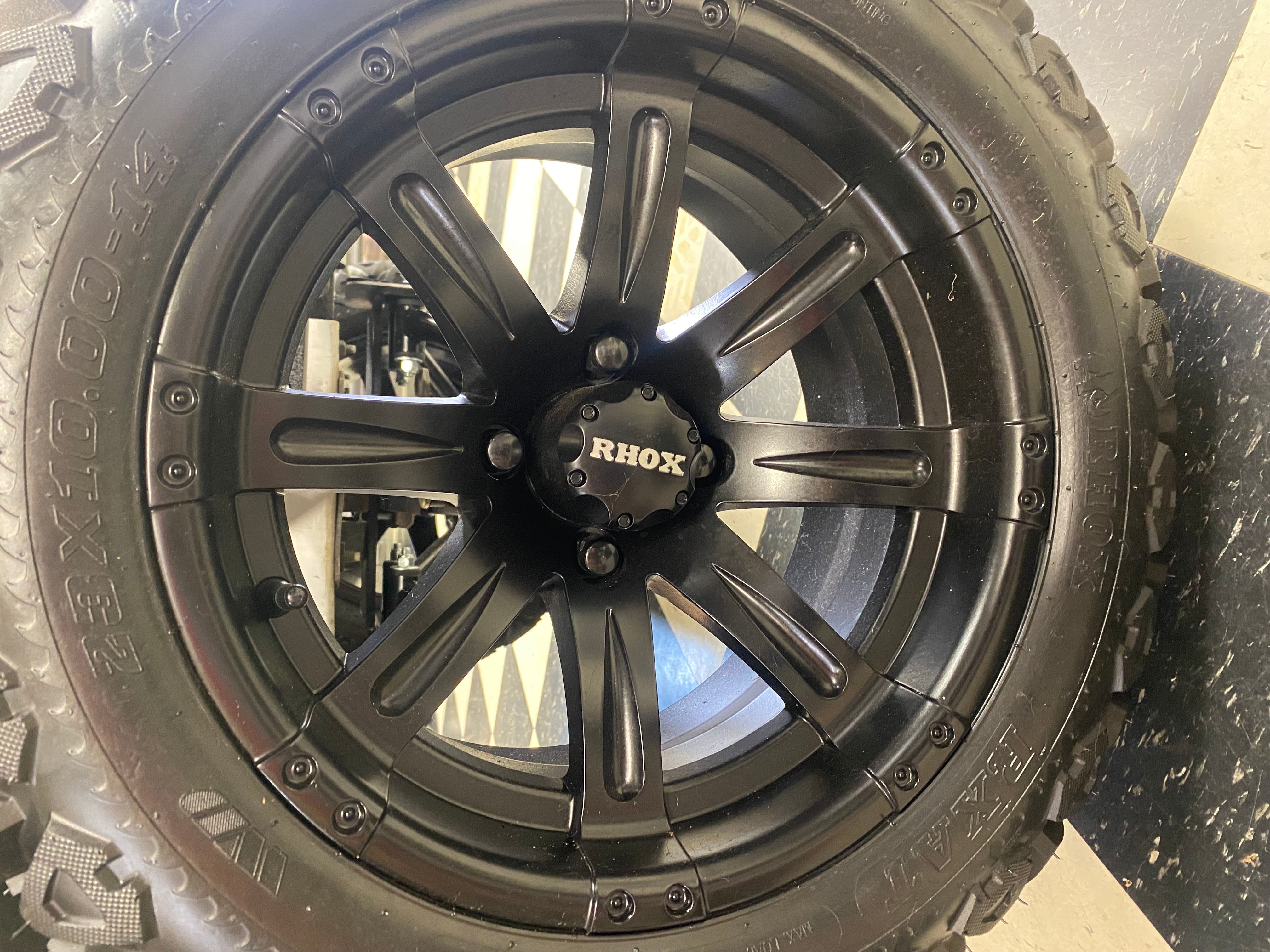 CUSTOM WHEELS AND TIRES