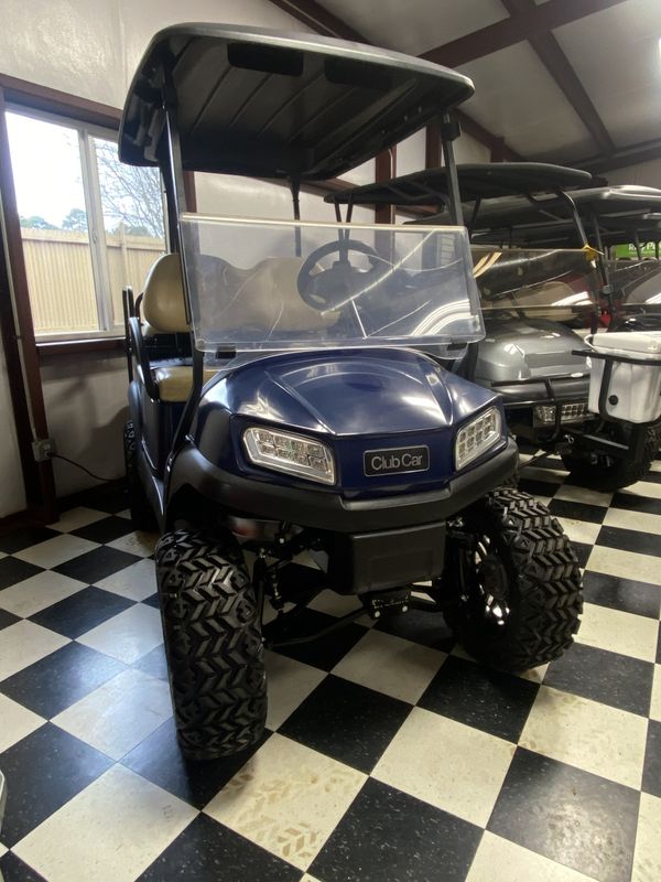 OL' BLUE READY TO ROLL!! GAS CART!!!