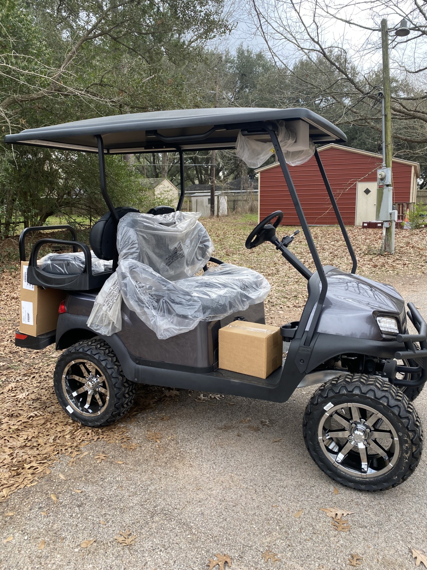 *** SOLD *** 2026 GREY CLUB CAR CPO! READY FOR DELIVERY!!