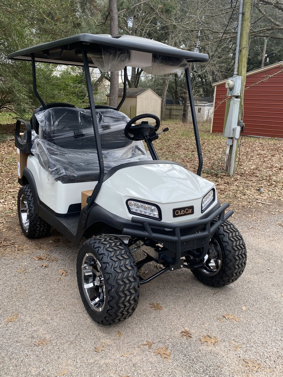 2026 GLACIER WHITE CLUB CAR TEMPO CPO!! READY FOR DELIVERY!!