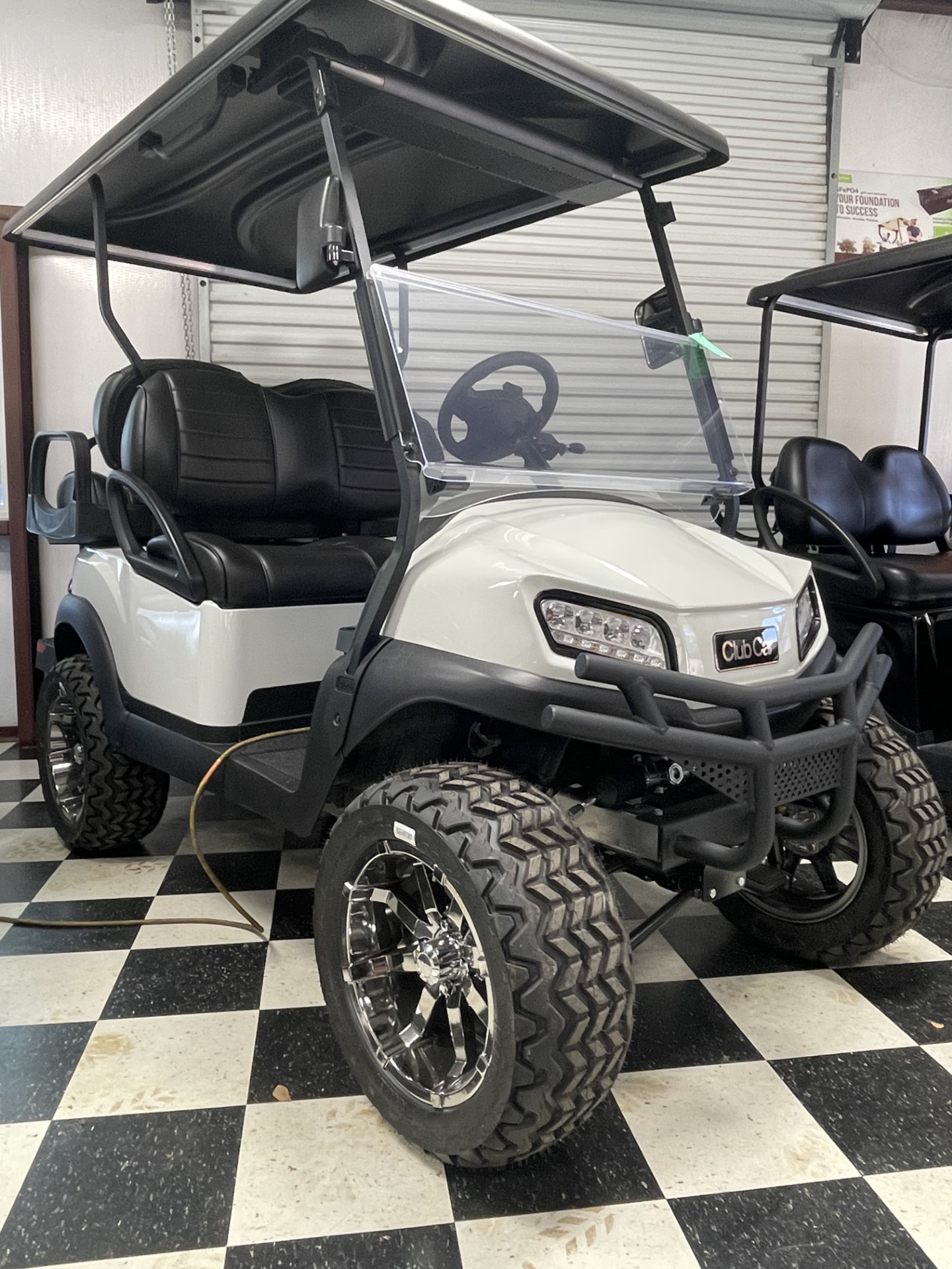 2026 GLACIER WHITE CLUB CAR TEMPO CPO!! READY FOR DELIVERY!!