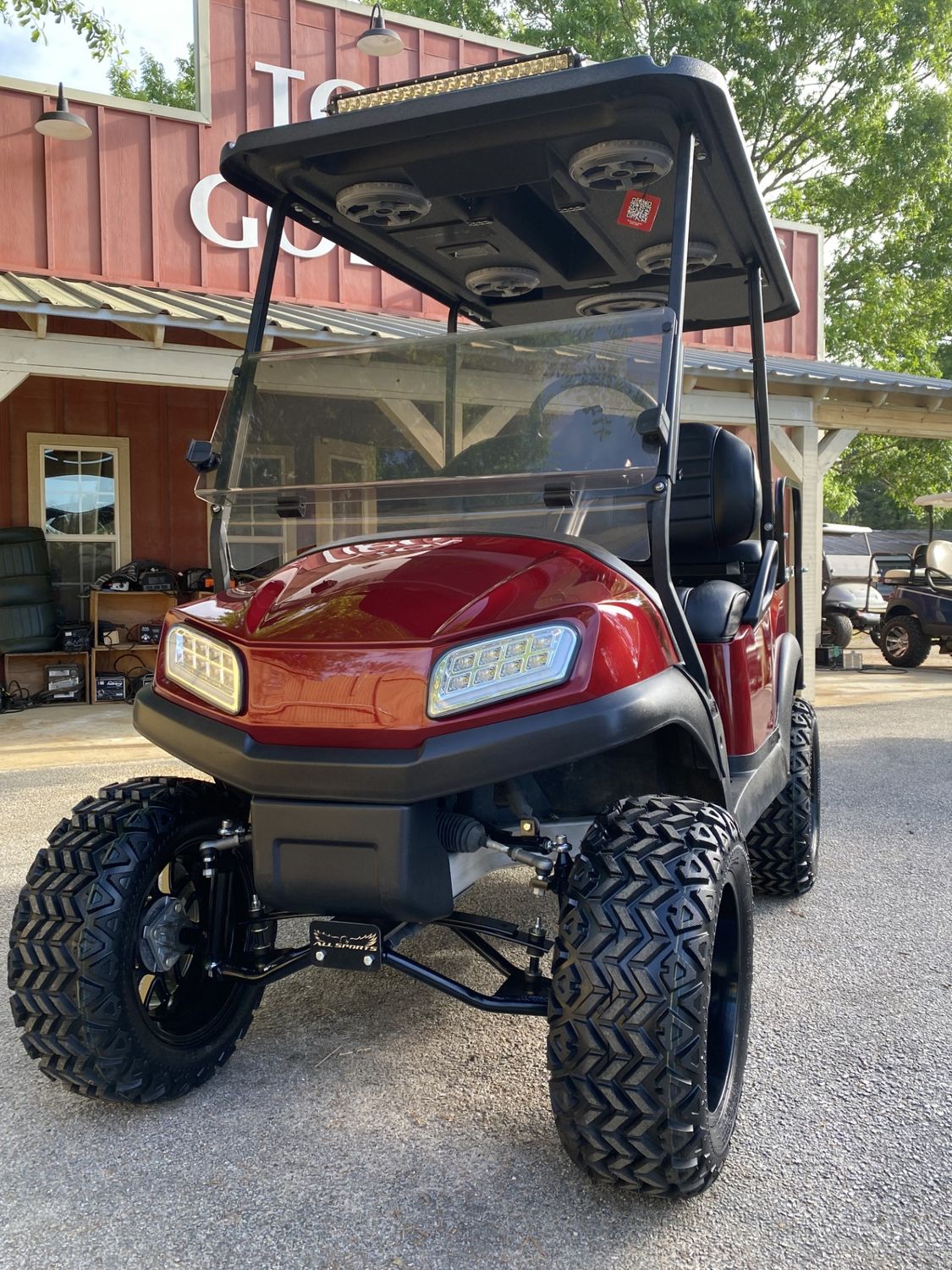 NEW BUILD JUST HIT THE FLOOR!! COME CHECK OUT OUR PATRIOT RED PARTY ON WHEELS!! WON'T LAST LONG!