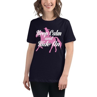 Keep Your Calm and Ride Relaxed T-Shirt