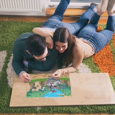 APPLE IN THE WOODS JIGSAW PUZZLE