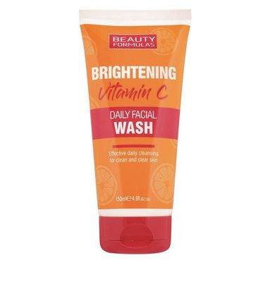 Beauty Formulas Brightening Vitamin C Daily Facial Wash – 150ml