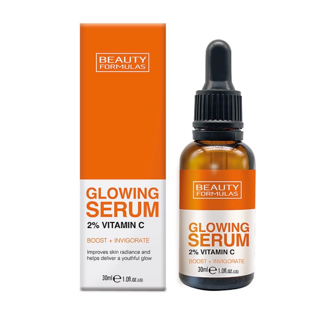Beauty Formulas Brightening Vitamin C Glowing Serum – 30 ml