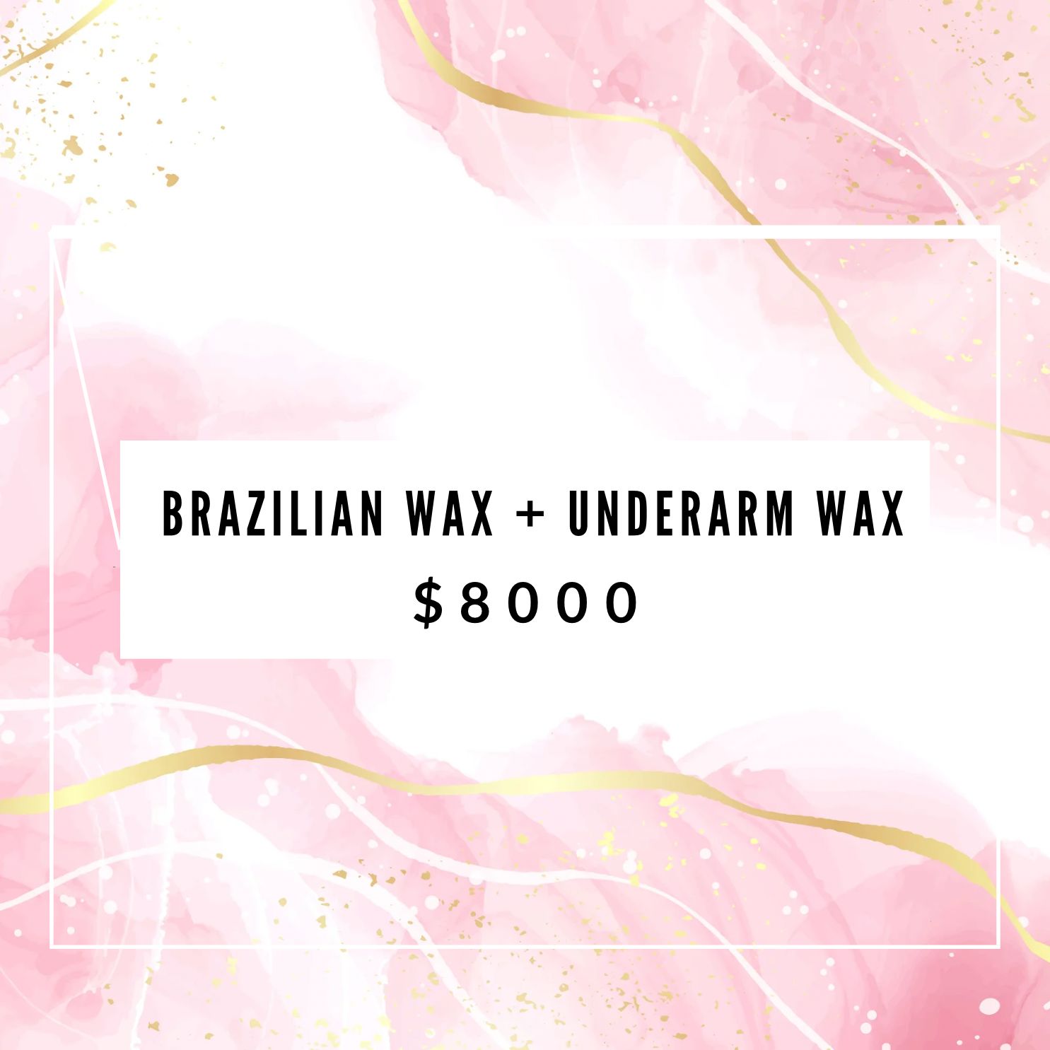 Brazilian + Underarm Wax Combo — Post-Hurricane Glow Special