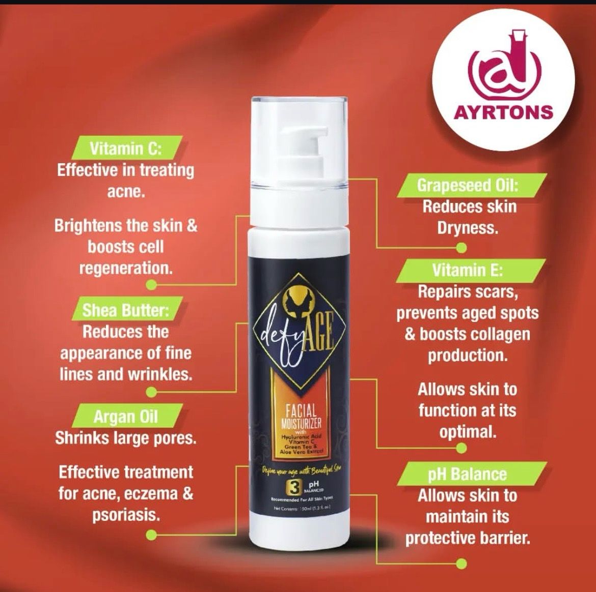 DefyAGE Facial Moisturizer