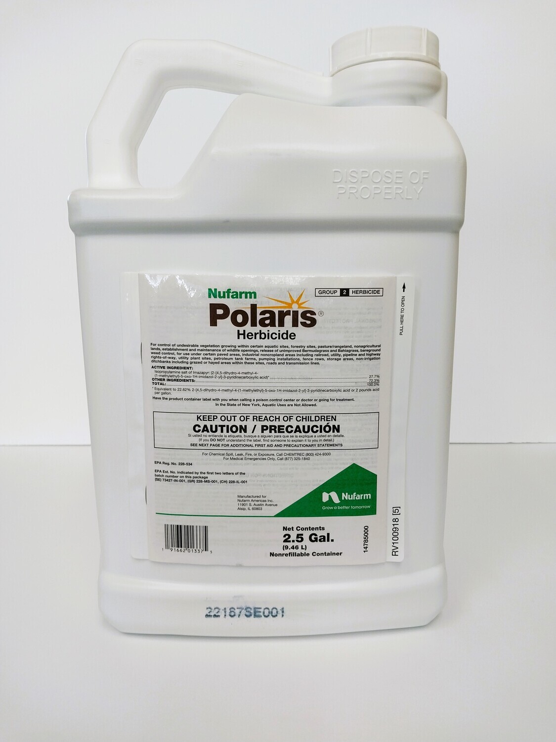 Polaris: 2.5 gallon