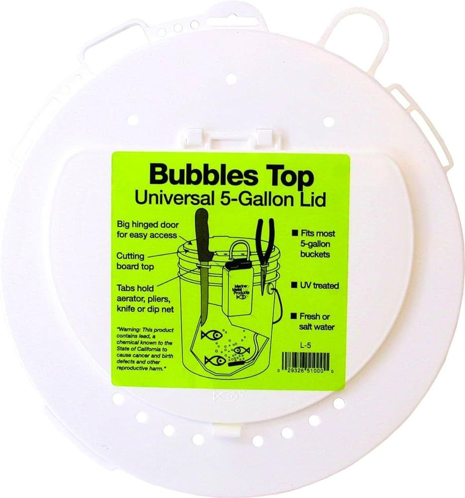 Bubbles Top Universal 5-Gallon Lid