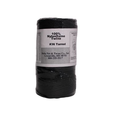 Black and Tarred Nylon Twisted Twine #36