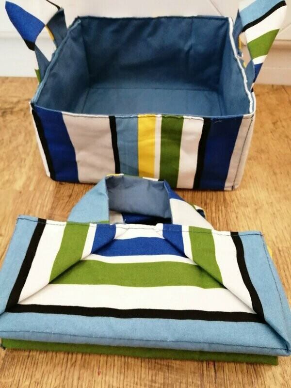 Storage Basket - Summer Stripes