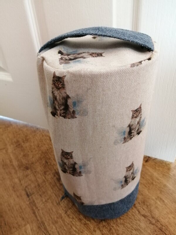 Door Stop - UNFILLED - Cat print