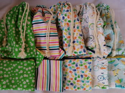 Drawstring toiletries/storage/wash-bags