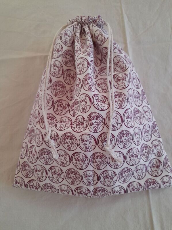 Wash bag - Harry Potter character sketches