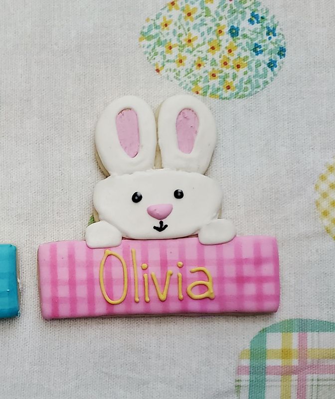 Individual Bunny Cookie
