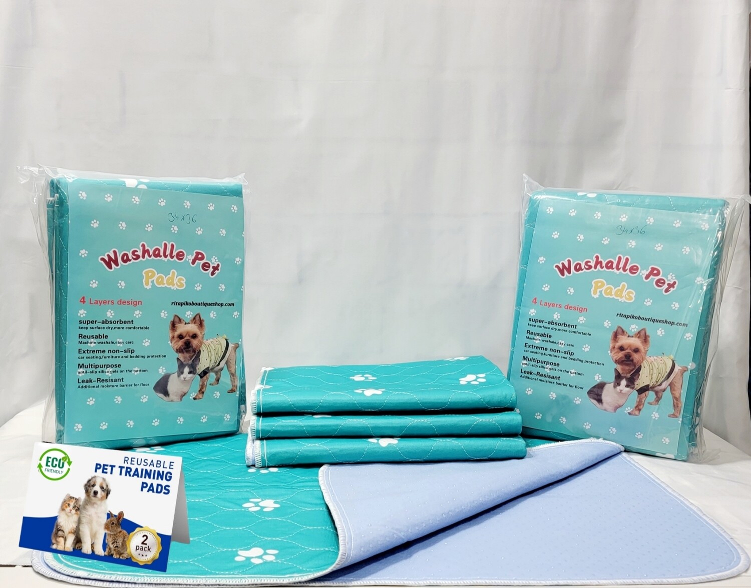 34"×36" PACK OF 2 Tiffany 