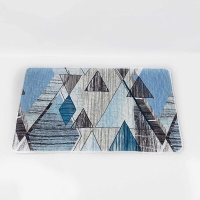 36&quot;x36&quot; deltoid blue