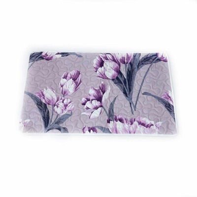17&quot;x28&quot; purple tulips