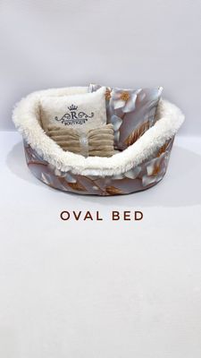 Oval bed 16"x20 