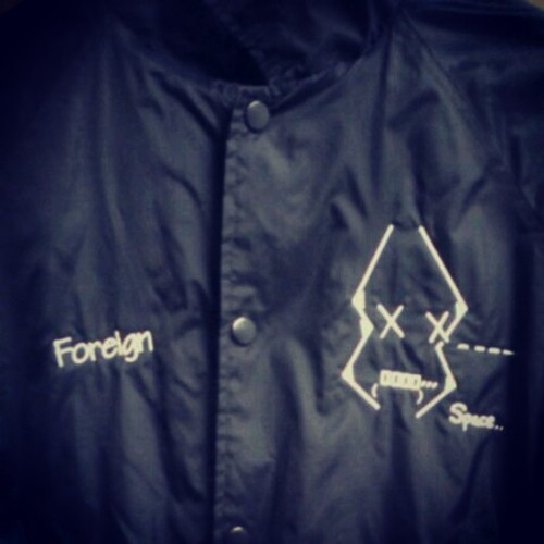 Navy blue foreign fleece