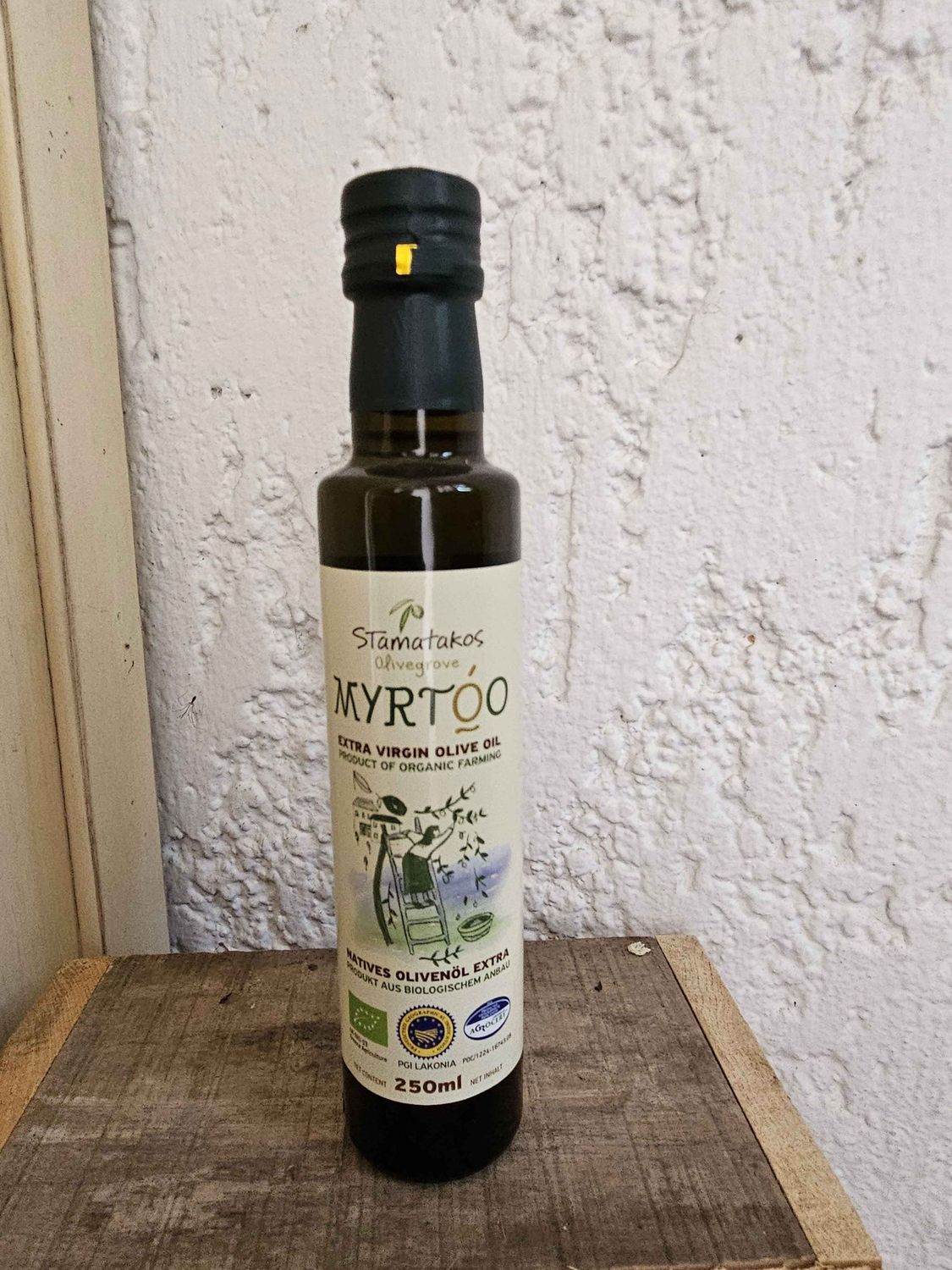 Stamatakos Myrtoo Bio-Olivenöl nativ extra 250ml, 2024