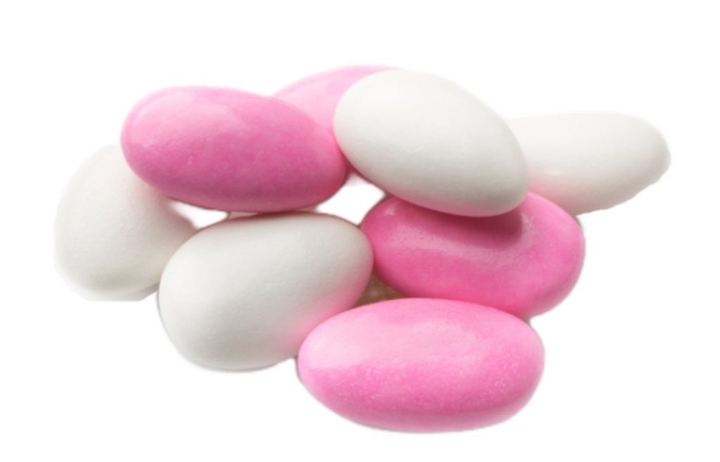Almonds Pink & White