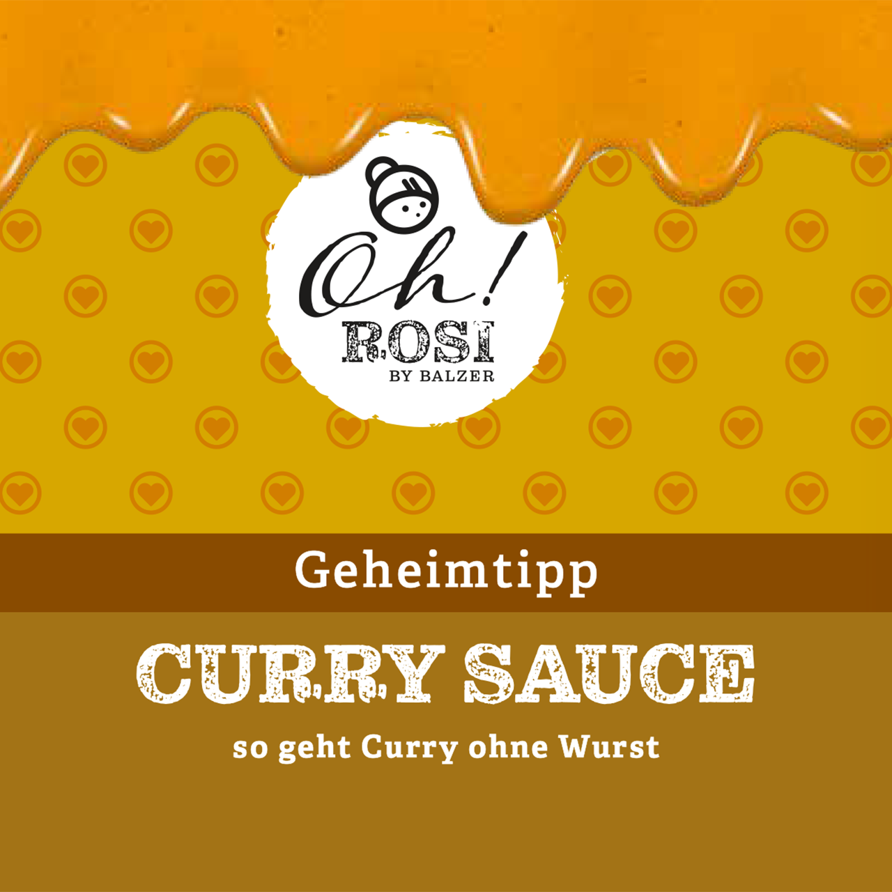 "Geheimtipp" - Curry Sauce ohne Wurst