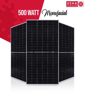 500W Monofacial Halfcut Solar Panel NON- DCR