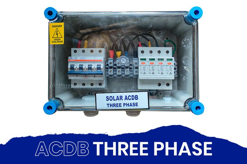 ACDB  Three Phase with MCB 32A &amp; SPD