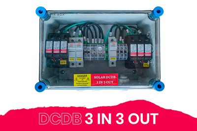 DCDB For Solar 3 in 3 out 2SPD 1000V