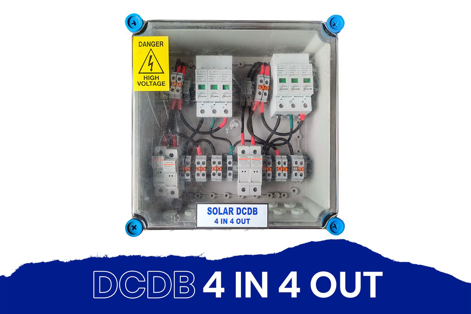 DCDB For Solar 4 in 4 out 2SPD 1000V