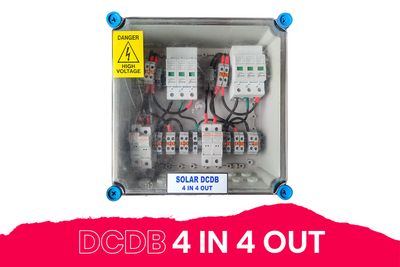 DCDB For Solar 4 in 4 out 2SPD 1000V