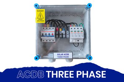 ACDB Three Phase with MCB 63A & SPD ACDB Three Phase with MCB 63A & SPD