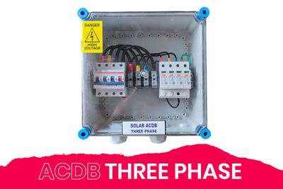 ACDB Three Phase with MCB 63A & SPD