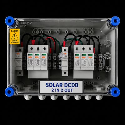 DCDB For Solar 2 in 2 out 2SPD 1000V DCDB For Solar 2 in 2 out 2SPD 1000V