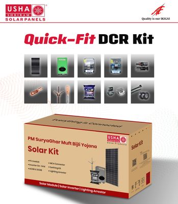 DINKAR Quick-Fit 5.2 Kw On Grid Solar Kit Single Phase DCR |SPGS5265 1PHDCR