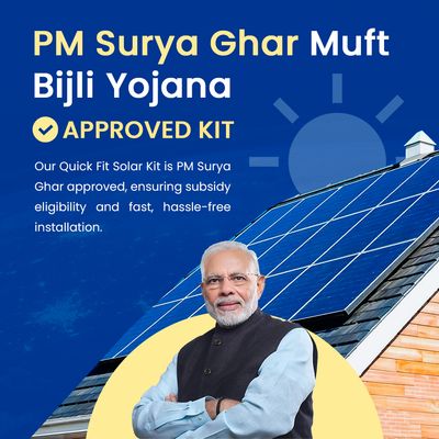 DINKAR Quick-Fit 7 Kw On Grid Solar Kit Three Phase DCR | SPGS7000 3PHDCR