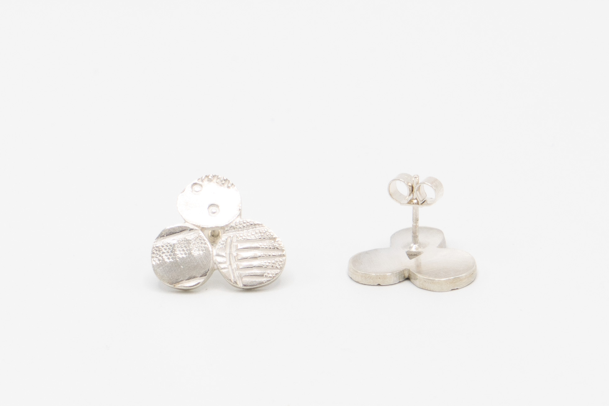 Silver designer best sale earrings