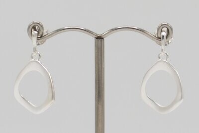 Stylish Silver drop earrings