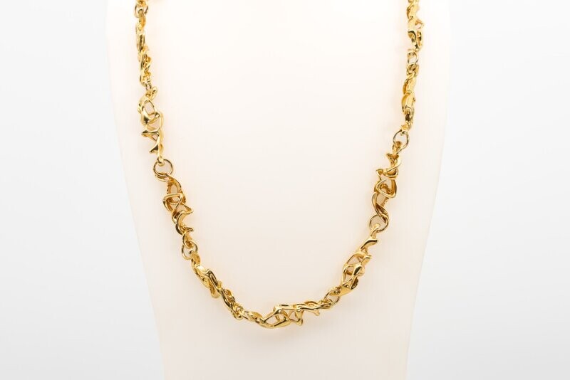 Amara - Gold Statement Necklace 