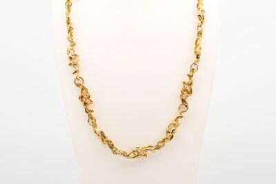 Amara - Gold statement necklace