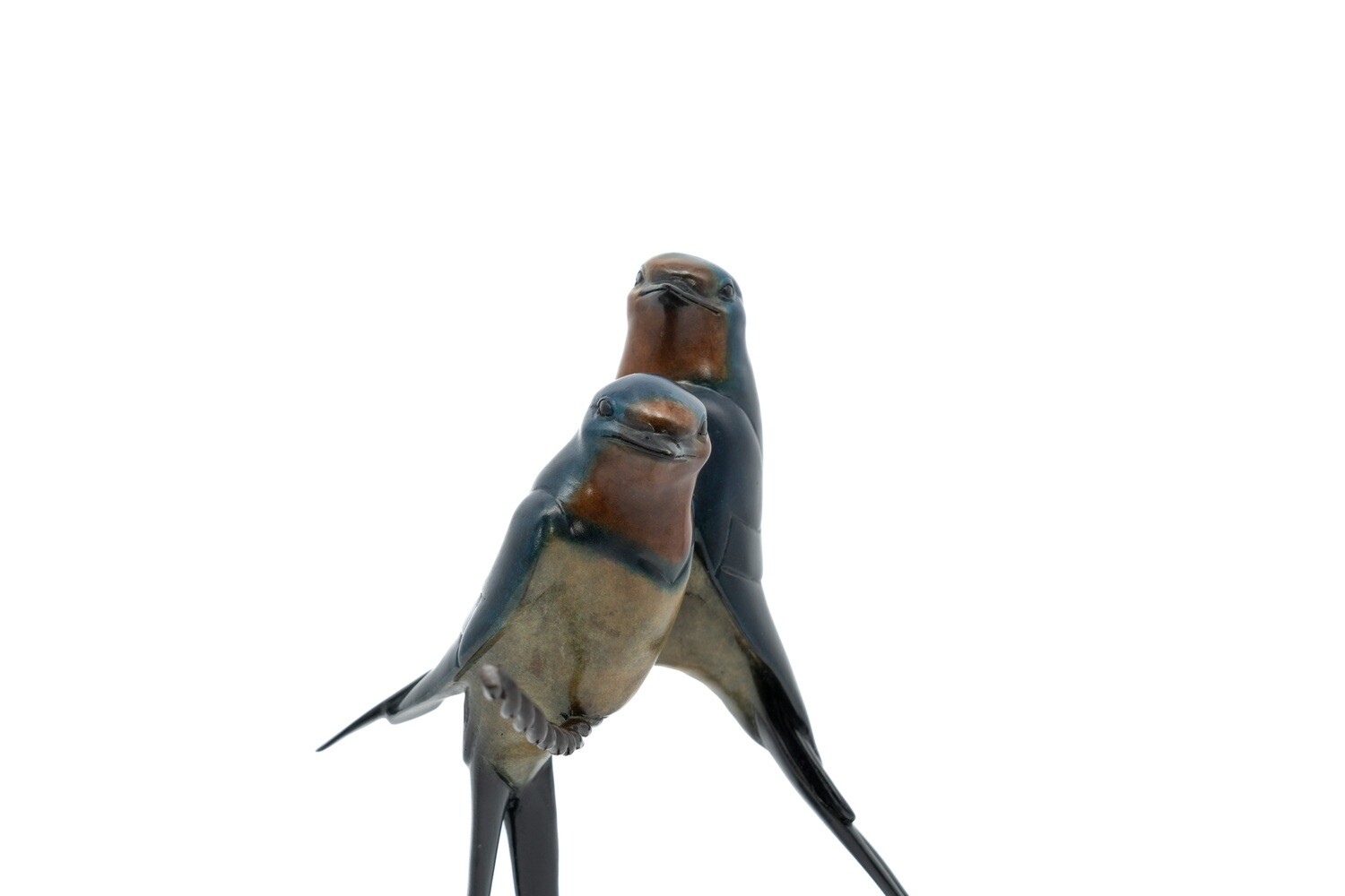 Swallows on Wire- David Meredith- Bronze Sculpture