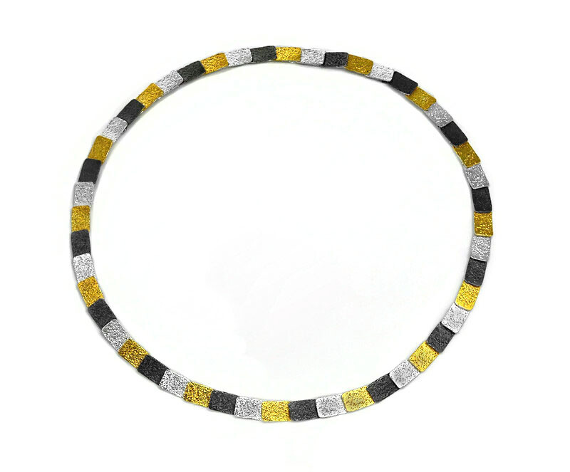 Statement Contemporary Necklace- Eva Stone