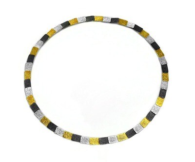 Statement Contemporary Necklace- Eva Stone