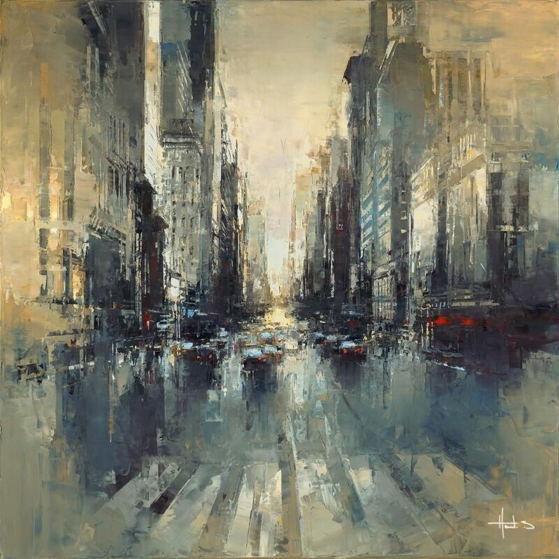 Crossing the Streets of NYC- Benoit Havard- Limited Edition Print