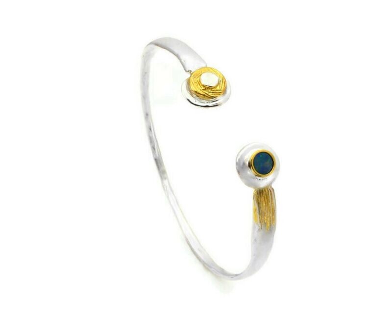 Opal Grab Bangle- Eva Stone 