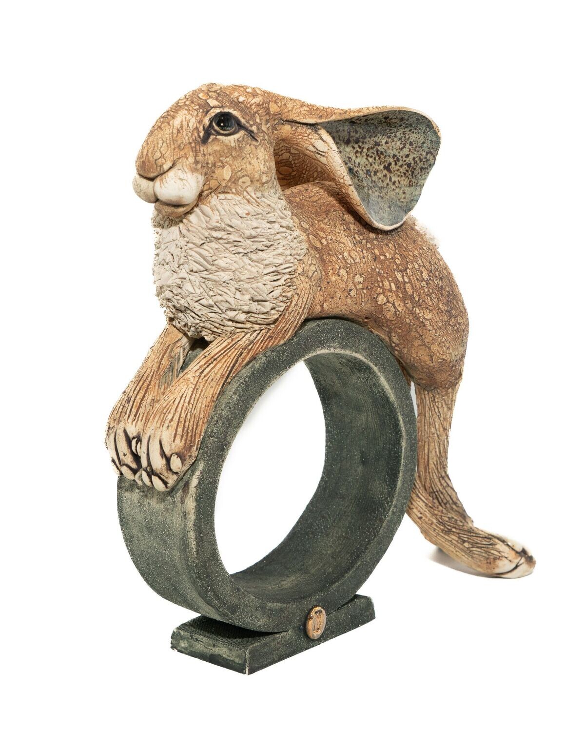 Large Hare on Hoop