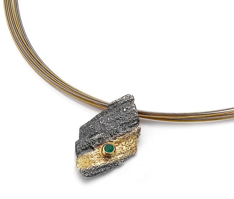 Emerald Pendant- Eva Stone